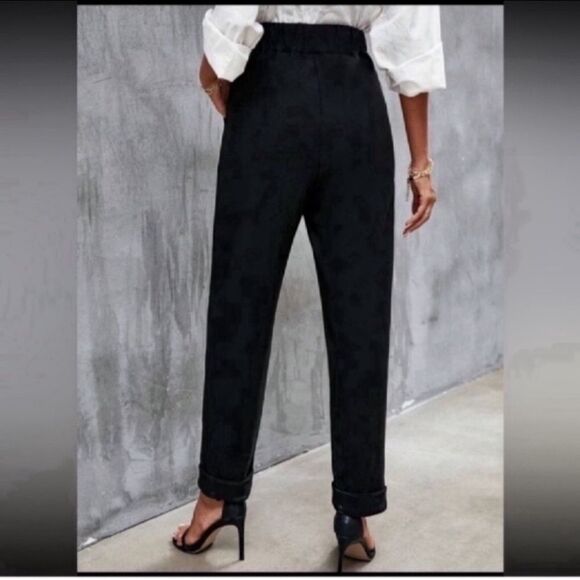 Elegant High Waist Button Detail Suit Pants Size XS - Picture 2 of 11